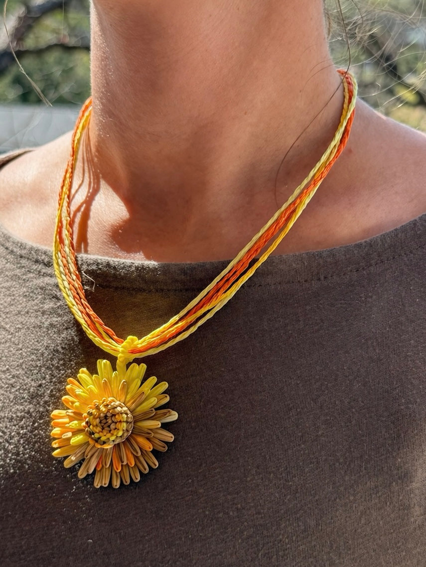 Raffia Necklace
