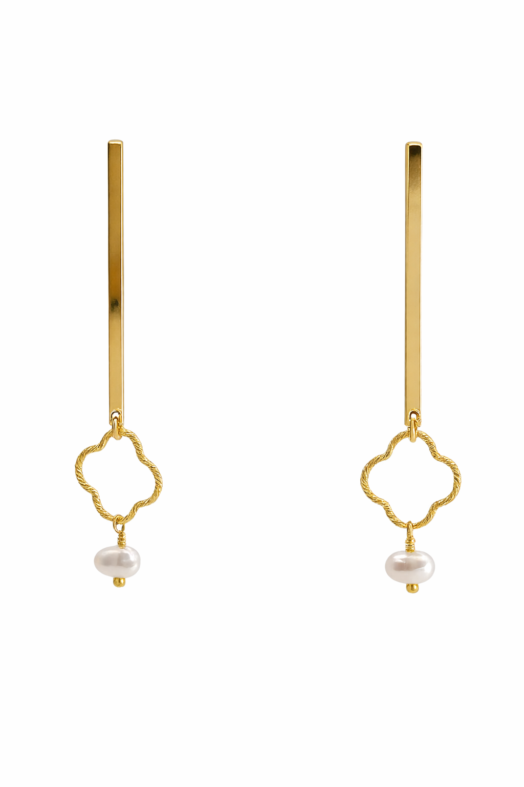 Pearl Stick Earrings
