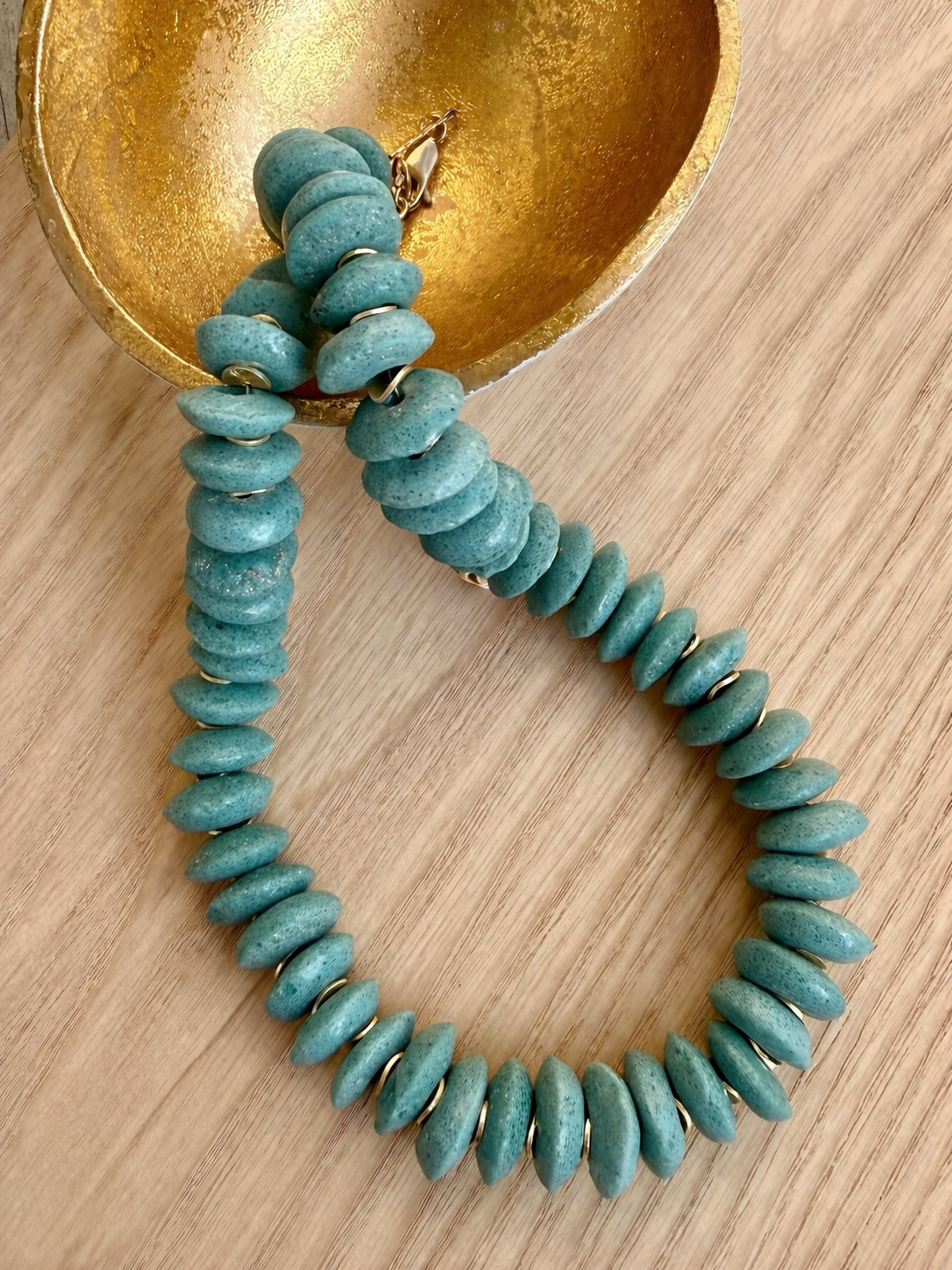 Dyed Howlite Necklace