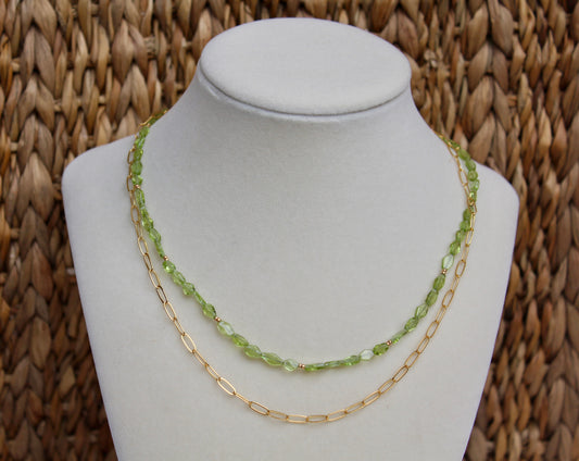 Peridot Necklace