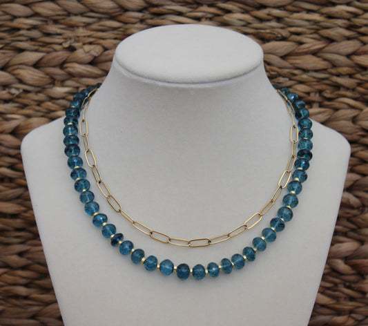 London Blue Necklace