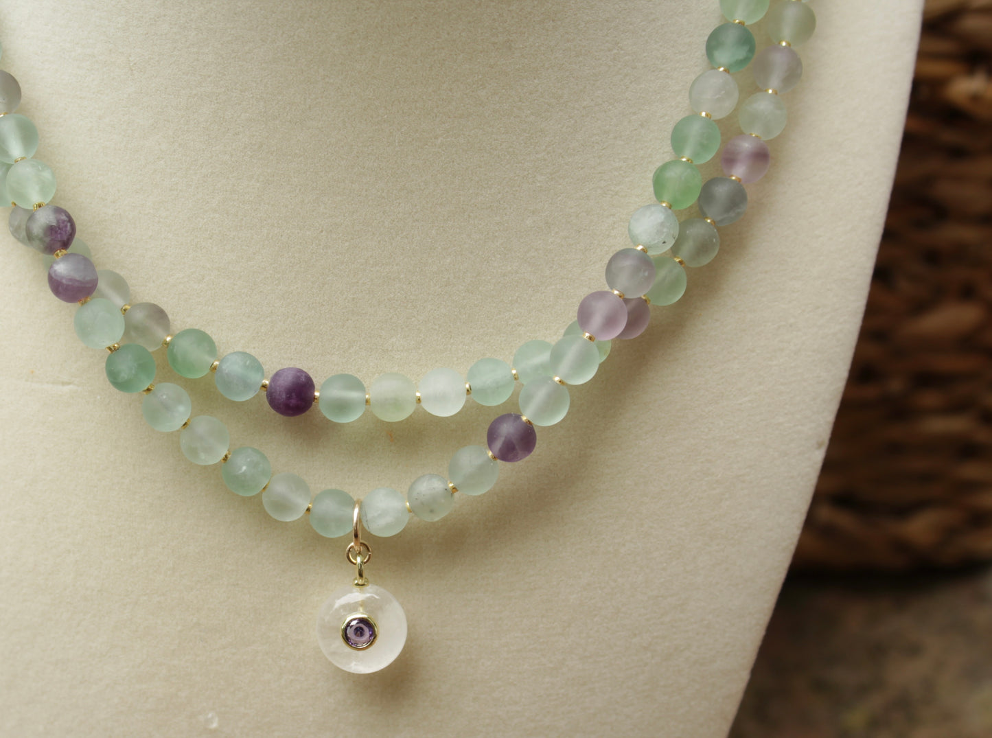 Sea Glass Beaded Necklaces