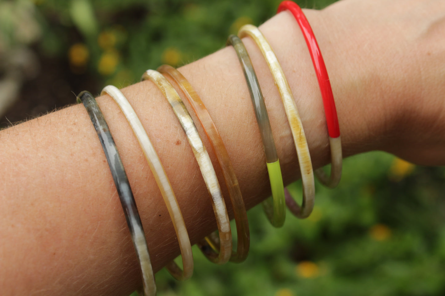 Natural Horn Bangle