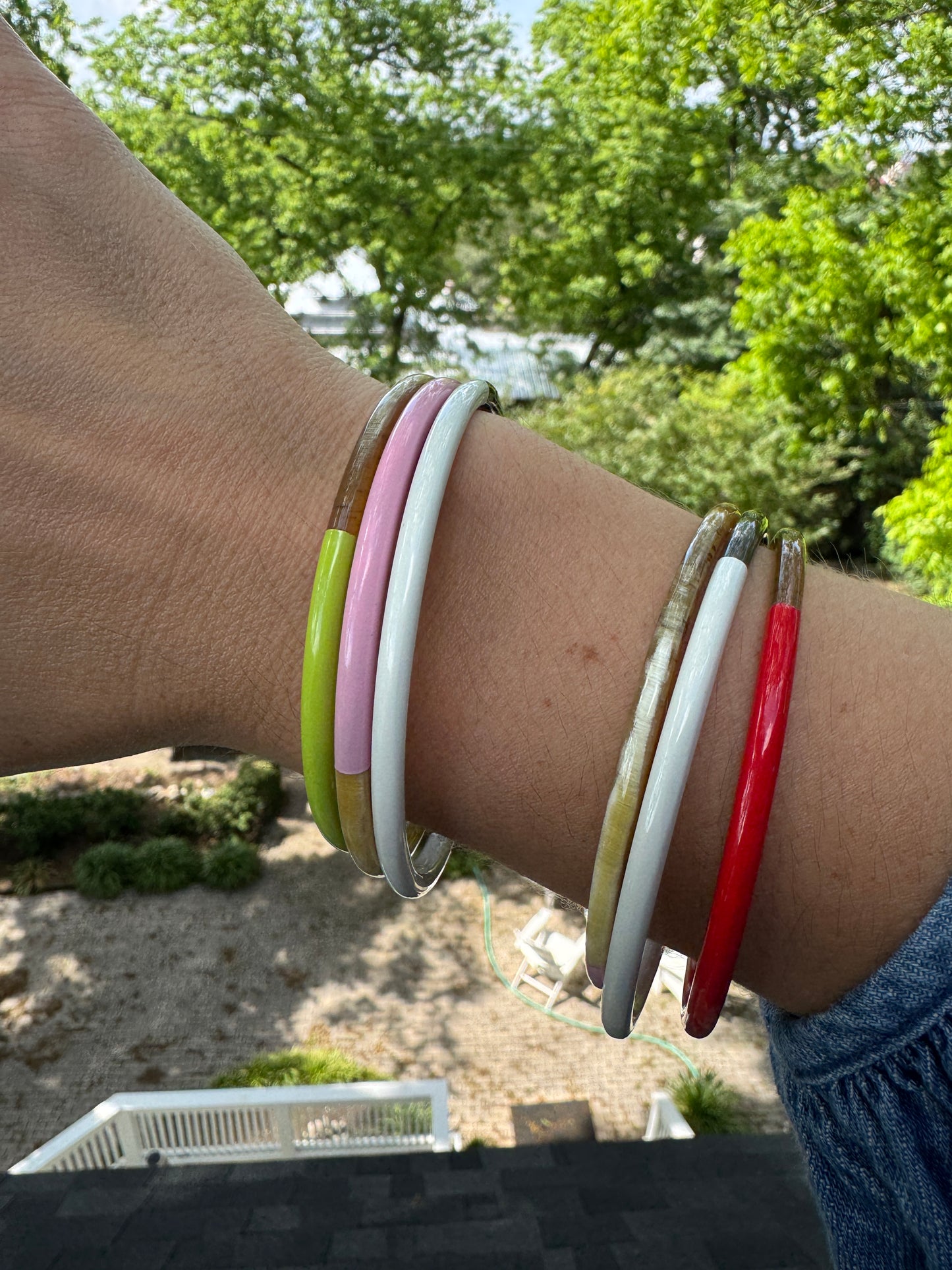 Natural Horn Bangle