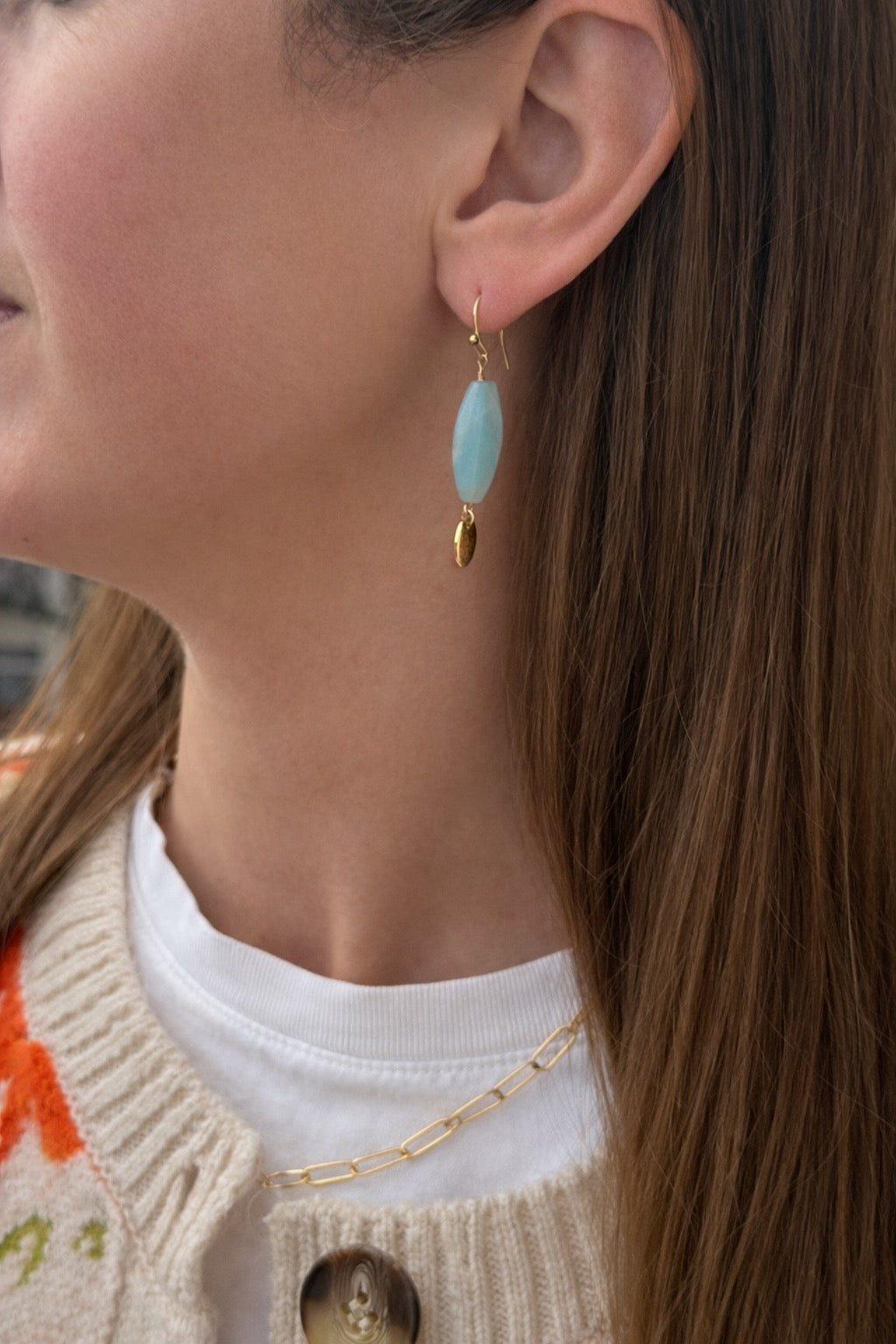 Amazonite Earrings